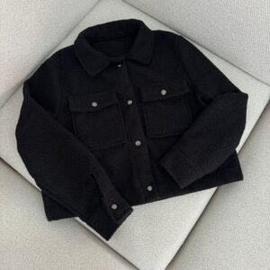 chaqueta sherpa corta